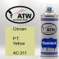 Preview: Citroen, P.T. Yellow, AC-311: 400ml Sprühdose, von ATW Autoteile West.